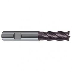 8mm Dia. - 63mm OAL - 4 FL Variable Helix Firex Carbide End Mill - Americas Industrial Supply