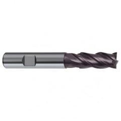 8mm Dia. - 63mm OAL - 4 FL Variable Helix Firex Carbide End Mill - Americas Industrial Supply