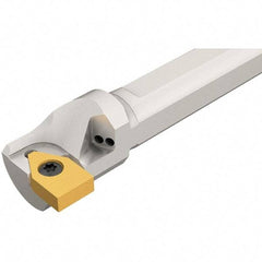 Iscar - XNUW 1305, 90° Lead Angle SXCI Internal Right Hand Indexable Profiling Toolholder - 1" Shank Width, 7" Long, Steel, Through Coolant - Americas Industrial Supply