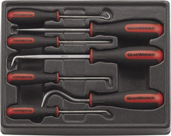 GearWrench - 7 Piece Hook & Pick Set - Dual Composite - Americas Industrial Supply