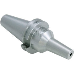 Techniks - 5mm Hole Diam, CAT40 Taper Shank Shrink Fit Tool Holder & Adapter - 100mm Projection, 16mm Nose Diam, Through Coolant - Exact Industrial Supply