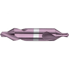 Magafor - #4 Plain Cut 60° Incl Angle Solid Carbide Combo Drill & Countersink - Americas Industrial Supply