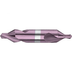 Magafor - #3 Plain Cut 60° Incl Angle Solid Carbide Combo Drill & Countersink - Americas Industrial Supply