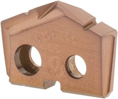 Allied Machine and Engineering - 15.5mm Diam x 1/8" Thick, Seat Code 0, 132° Included Angle Spade Drill Insert - AM200 Coated, Cobalt, Grade Super Cobalt, Series GEN2 T-A - Americas Industrial Supply