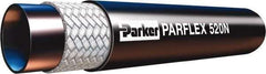 Parker - -4 Hose Size, 1/4" ID x 0.51" OD, 5,000 psi Work Pressure Hydraulic Hose - 2" Radius, Nylon Tube, Polyurethane Cover, -40°F to 212°F - Americas Industrial Supply