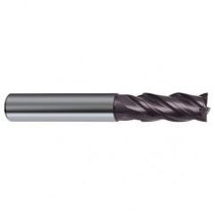 4mm Dia. - 57mm OAL - 4 FL Variable Helix Firex Carbide End Mill - Americas Industrial Supply