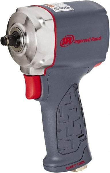 Ingersoll-Rand - 3/8" Drive, 7,000 RPM, 380 Ft/Lb Torque Impact Wrench - Pistol Grip Handle, 1,250 IPM, 17 CFM, 90 psi, 1/4" NPTF Inlet - Americas Industrial Supply