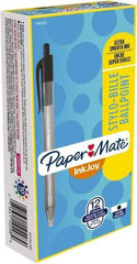 Paper Mate - 1mm Ball Point Retractable Ball Point Pen - Black - Americas Industrial Supply