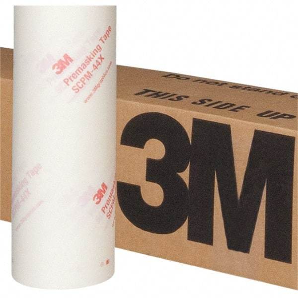 3M - 24" Wide x 100 Yd Long Clear Painter's Tape - Series 80767 - Americas Industrial Supply