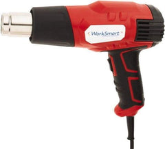 Value Collection - 572 to 932°F Heat Setting, Heat Gun - 120 Volts, 12.5 Amps, 1,500 Watts, 6' Cord Length - Americas Industrial Supply