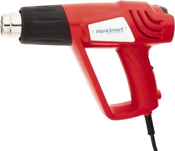 Value Collection - 122 to 1,022°F Heat Setting, Heat Gun - 120 Volts, 12.5 Amps, 1,500 Watts, 6' Cord Length - Americas Industrial Supply