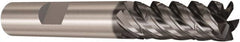 Seco - 20mm, 5 Flute, Single End, Solid Carbide, Corner Chamfer End Mill - 114mm OAL, 48° Helix, Right Hand Flute, 50mm LOC, Right Hand Cut - Americas Industrial Supply