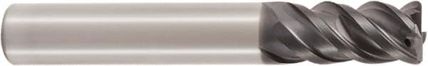 Seco - 8mm, 4 Flute, Single End, Solid Carbide, 0.4mm Corner Radius End Mill - 55mm OAL, 48° Helix, Right Hand Flute, 16mm LOC, Right Hand Cut - Americas Industrial Supply