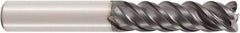 Seco - 8mm, 4 Flute, Single End, Solid Carbide, 0.4mm Corner Radius End Mill - 65mm OAL, 48° Helix, Right Hand Flute, 28mm LOC, Right Hand Cut - Americas Industrial Supply