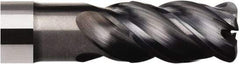 Seco - 8mm, 16mm LOC, 8mm Shank Diam, 65mm OAL, 4 Flute, Solid Carbide Square End Mill - Single End, SIRON-A Finish, Helical Flute, Right Hand Cut, Right Hand Flute - Americas Industrial Supply