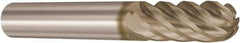 Seco - 10mm Diam, 26mm LOC, 6 Flute Solid Carbide Ball End Mill - HXT Finish, Single End, 72mm OAL, 4.5mm Shank Diam, Spiral Flute - Americas Industrial Supply