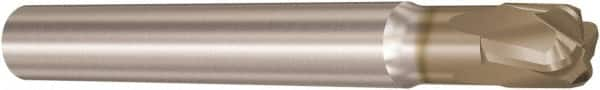 Seco - 6mm, 4 Flute, Single End, Solid Carbide, 3mm Corner Radius End Mill - 100mm OAL, 10° Helix, Right Hand Flute, 3mm LOC, Right Hand Cut, - Americas Industrial Supply