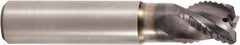 Seco - 12mm, 2 Flute, Single End, Solid Carbide, 2mm Corner Radius End Mill - 75mm OAL, 37.5° Helix, Right Hand Flute, 14mm LOC, Right Hand Cut, 24mm Extended Reach - Americas Industrial Supply