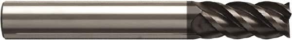 Seco - 25mm, 50mm LOC, 25mm Shank Diam, 125mm OAL, 4 Flute, Solid Carbide Square End Mill - Single End, NXT Finish, Helical Flute, Centercutting, Right Hand Cut, Right Hand Flute, Series JS514 - Americas Industrial Supply