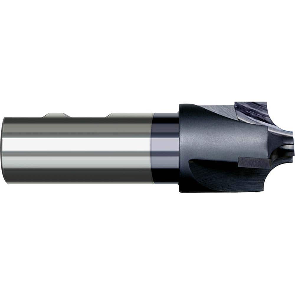 Harvey Tool - Corner Rounding End Mills; Material: Carbide Tipped ; Single or Double End: Single ; Radius (Inch): 1/2 ; Radius (Decimal Inch): 0.5000 ; Mill Diameter (Inch): 1-1/2 ; Mill Diameter (Decimal Inch): 1.5000 - Exact Industrial Supply