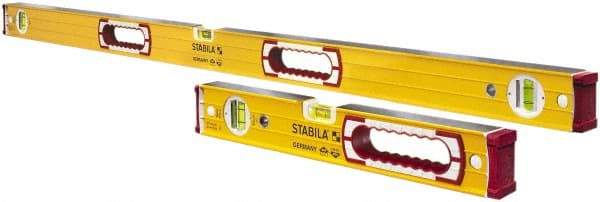 Stabila - Level Kits Level Kit Type: Box Beam Level Kit Maximum Measuring Range (Feet): 48 - Americas Industrial Supply