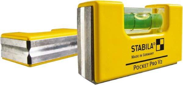 Stabila - Tubular & Pocket Levels Mounting Type: Pocket Clip Mounting Direction: Horizontal/Vertical - Americas Industrial Supply