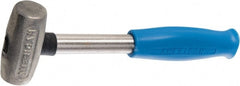 American Hammer - 1-1/2 Lb Head 1-1/4" Face Zinc Aluminum Alloy Nonmarring Hammer - Exact Industrial Supply