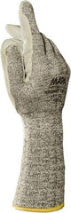 MAPA Professional - Size XL (10), ANSI Cut Lvl 4, Puncture Lvl 2, Abrasion Lvl 4, HDPE Cut Resistant Gloves - Palm Coated, HDPE Lining, Gray, Paired - Americas Industrial Supply