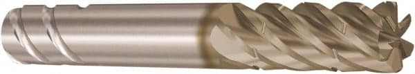 Seco - 12mm, 6 Flute, Single End, Solid Carbide, 0.5mm Corner Radius End Mill - 83mm OAL, 38° Helix, Right Hand Flute, 30mm LOC, Right Hand Cut - Americas Industrial Supply