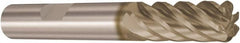 Seco - 16mm, 6 Flute, Single End, Solid Carbide, 2mm Corner Radius End Mill - 99mm OAL, 38° Helix, Right Hand Flute, 44mm LOC, Right Hand Cut - Americas Industrial Supply