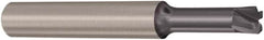 Seco - 3mm, 4 Flute, Single End, Solid Carbide, 0.5mm Corner Radius End Mill - 80mm OAL, 0° Helix, Right Hand Flute, 0.35mm LOC, Right Hand Cut, 30mm Extended Reach - Americas Industrial Supply