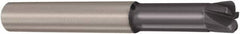 Seco - 5mm, 5 Flute, Single End, Solid Carbide, 0.8mm Corner Radius End Mill - 80mm OAL, 0° Helix, Right Hand Flute, 0.45mm LOC, Right Hand Cut, 15mm Extended Reach - Americas Industrial Supply