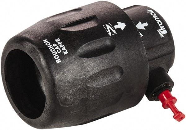 Transair - 1/2" ID, 16.5mm OD, Vented End Cap - Plastic, 232 Max psi - Americas Industrial Supply