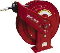 Reelcraft - 75' Spring Retractable Hose Reel - 5,000 psi, Hose Included - Americas Industrial Supply