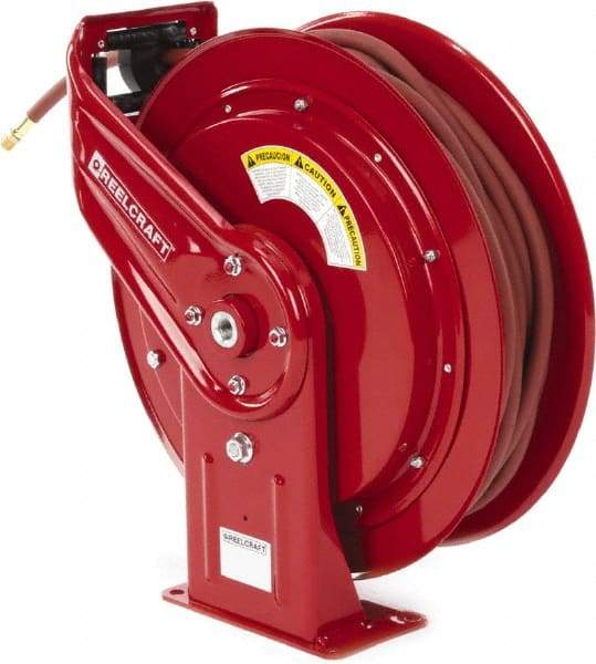 Reelcraft - 100' Spring Retractable Hose Reel - 300 psi, Hose Included - Americas Industrial Supply