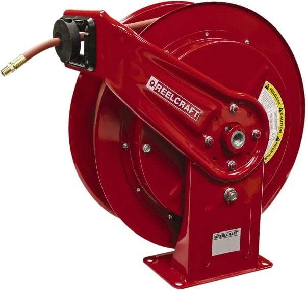 Reelcraft - 70' Spring Retractable Hose Reel - 300 psi, Hose Included - Americas Industrial Supply