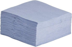 NuTrend Disposables - 1/4 Fold General Purpose Wipes - Poly Pack, 12" x 13" Sheet Size, Blue - Americas Industrial Supply