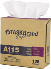 NuTrend Disposables - Dry General Purpose Wipes - Pop-Up, 9" x 16-3/4" Sheet Size, White - Americas Industrial Supply