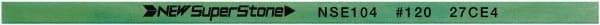 Value Collection - Flat Ceramic Finishing Stick - 100mm Long x 0.8mm Wide x 4mm Thick, 120 Grit - Americas Industrial Supply