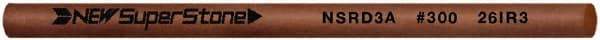 Value Collection - Round Ceramic Finishing Stick - 100mm Long x 2.35mm Wide x 2.4mm Thick, 300 Grit - Americas Industrial Supply