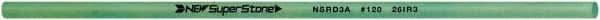 Value Collection - Round Ceramic Finishing Stick - 100mm Long x 3.175mm Wide x 3.2mm Thick, 120 Grit - Americas Industrial Supply