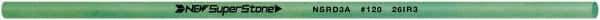 Value Collection - Round Ceramic Finishing Stick - 100mm Long x 3mm Wide x 3mm Thick, 120 Grit - Americas Industrial Supply