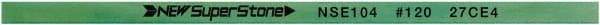 Value Collection - Flat Ceramic Finishing Stick - 100mm Long x 1mm Wide x 4mm Thick, 120 Grit - Americas Industrial Supply