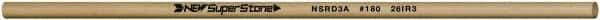 Value Collection - Round Ceramic Finishing Stick - 100mm Long x 3mm Wide x 3mm Thick, 180 Grit - Americas Industrial Supply