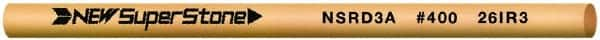 Value Collection - Round Ceramic Finishing Stick - 100mm Long x 2.35mm Wide x 2.4mm Thick, 400 Grit - Americas Industrial Supply