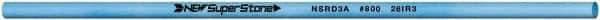 Value Collection - Round Ceramic Finishing Stick - 100mm Long x 3.175mm Wide, 800 Grit - Americas Industrial Supply