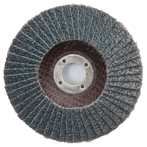 4″ × 5/8″ Flap Disc BlueFire Type 29 Fiberglass Plate 36 Grit - Americas Industrial Supply