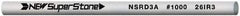 Value Collection - Round Ceramic Finishing Stick - 50mm Long x 3mm Wide, 1,000 Grit - Americas Industrial Supply