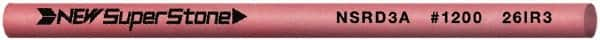 Value Collection - Round Ceramic Finishing Stick - 50mm Long x 3mm Wide, 1,200 Grit - Americas Industrial Supply