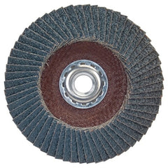 ‎5″ × 5/8″-11 Flap Disc BlueFire Type 29 Fiberglass Plate 40 Grit - Americas Industrial Supply